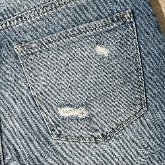 KANCAN KC8595NM ROSIE High Rise Distressed Cut Off Cotton Jean Shorts 25 - Picture 14 of 15